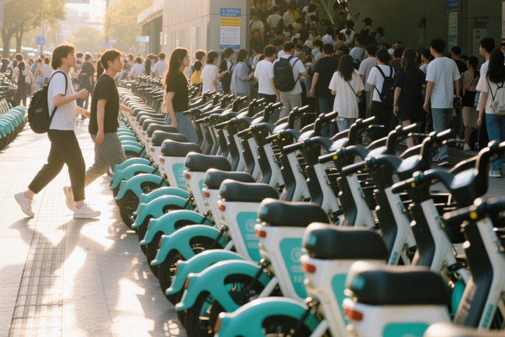 ​共享电动车如何赚钱？泰比特帮你把盈利模式变成现实新闻配图